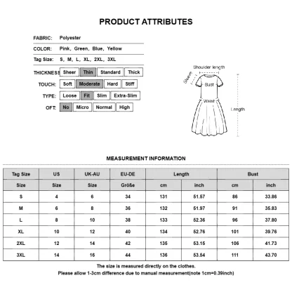 V-Neck Slim Flowy Cocktail Dress - Image 5