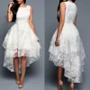 Irregular Hem Lace Cocktail Dress - Image 5