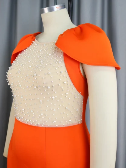 Beaded Bodycon Cocktail Dress - Image 2