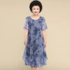 Round Neck Elegant Cocktail Dress - Image 5